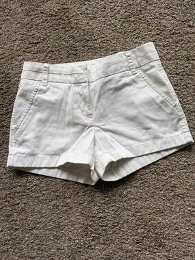 J. Crew white Tailored Shorts